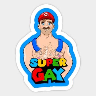 Super Gay Sticker